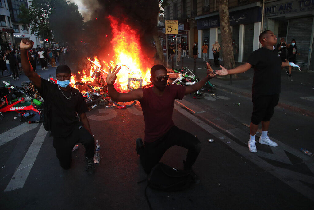 APTOPIX America Protests France